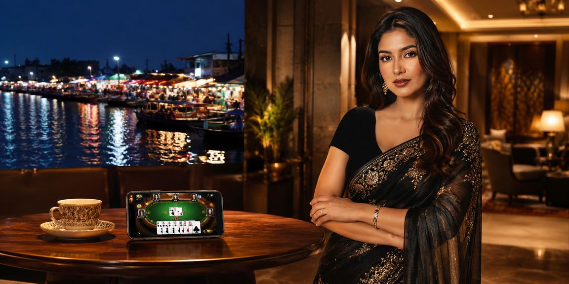 The joy of playing Teen Patti at Barisal's night market