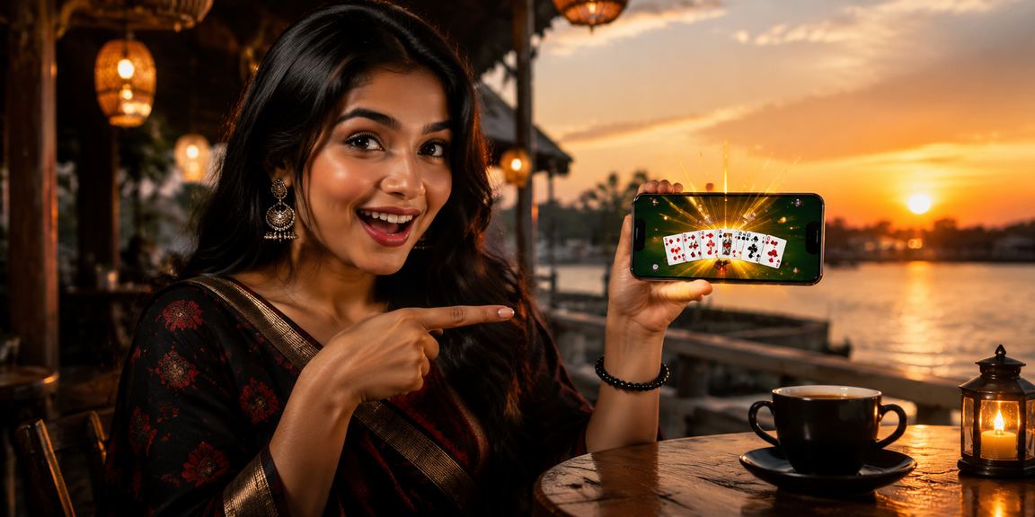 বগুড়ায় রামি খেলার সময় রিলোড বোনাস উপভোগ করছেন একজন ব্যবহারকারী