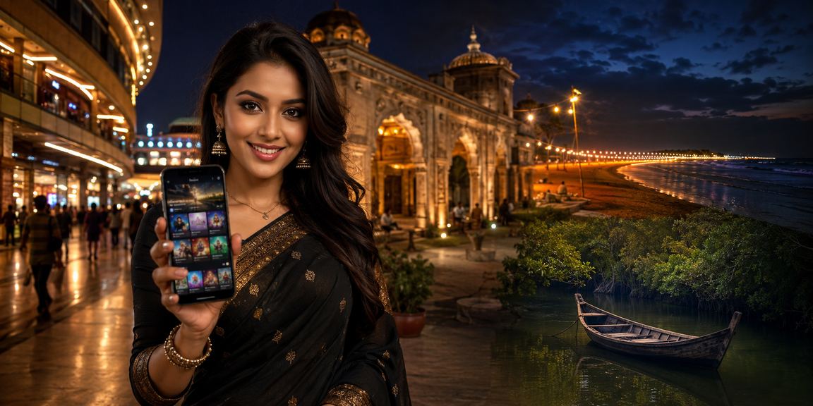 কক্সবাজারের সমুদ্র সৈকতে মোবাইলে orbitmk88 বেটিং টিপস দেখছেন একজন ব্যবহারকারী